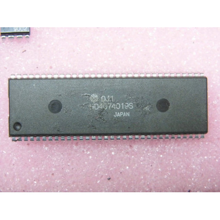 ci HD 4074019 S ~ HD4074019S ~ 4-bit single-chip microcomputer ~ DIP64 (PLA028)