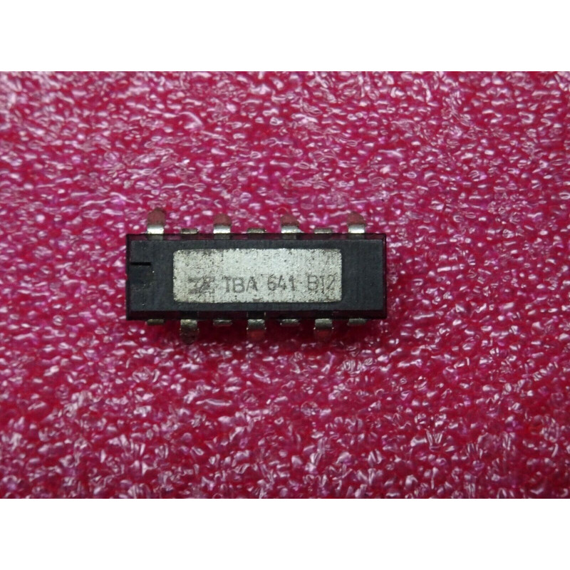 ci TBA 641 B12 ~ ic TBA641B12 ~ TBA641 audio amplifier ~ 14pin SGS Ates (PLA003)