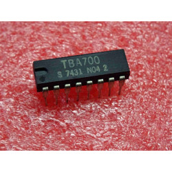 ci TBA 700 ~ ic TBA700 integrated AM/FM radio receiver circuit ~ 16pin (PLA004)