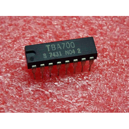 ci TBA 700 ~ ic TBA700 integrated AM/FM radio receiver circuit ~ 16pin (PLA004)