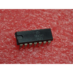 ci TBA 341 ~ ic TBA341 dual OpAmp, wideband amplifier ~ 14pin sescosem (PLA005)