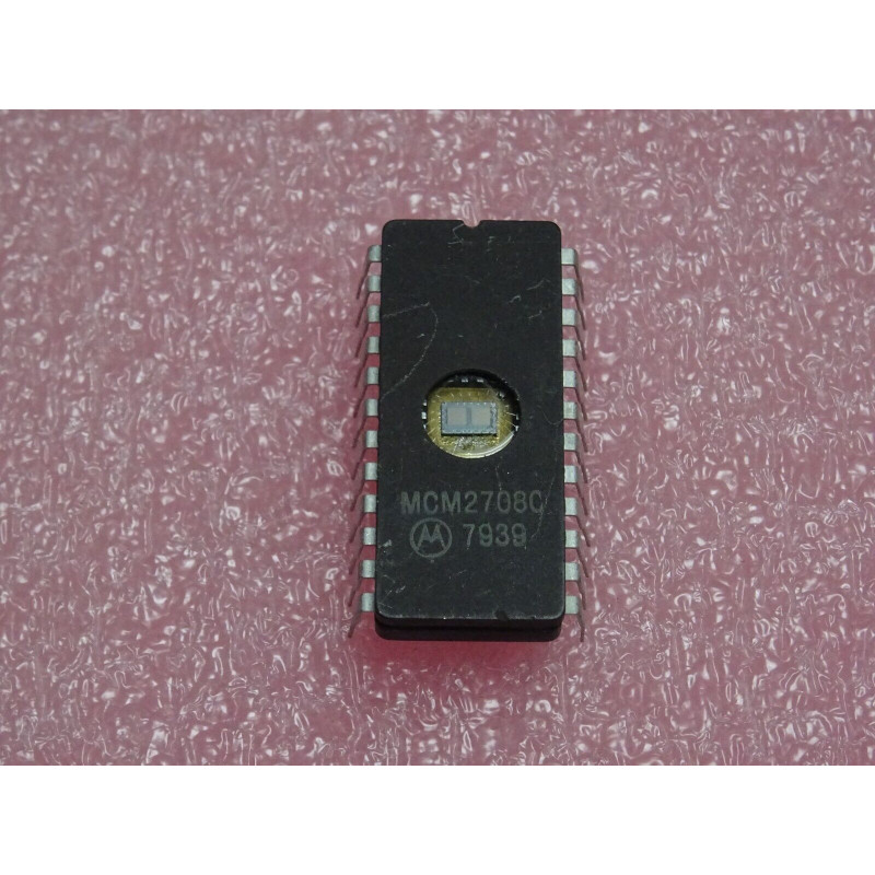 ci MCM2708C ~  ic MCM 2708 C EPROM DIP24 boitier céramique  (PLA044)