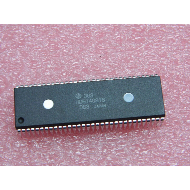 ci HD 614081 S ~ HD614081S ~ DIP64 CMOS 4 BIT single chip microcomputer (PLA038)