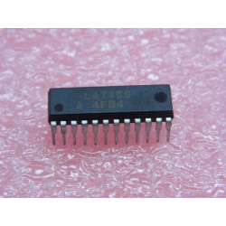 ci LA 7156 ~ ic LA7156 ~ DIP24 ~ Video and Audio Switch for PAL-SECAM (PLA034)