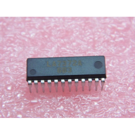 ci LA 7372 A ~ ic LA7372A ~ DIP24 ~ video preamplifier (PLA038)