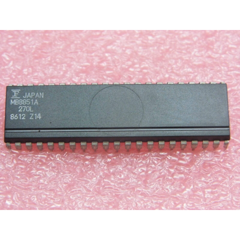 ci MB 8851 A -270L ~ ic MB8851A-270L ~ DIP42 ~ CMOS 4-Bit Microcomputer (PLA039)