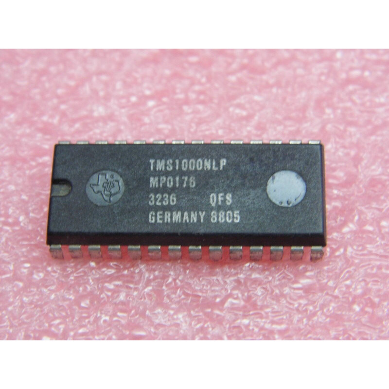 ci TMS 1000 NLP ~ ic TMS1000NLP ~ DIP28 ~ microcontroller (PLA038)