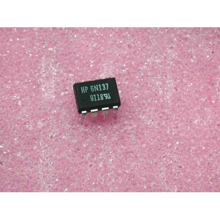 Lot x2 : ci 6N137 ~ High Speed Optocoupler ~ DIP8 (PLA032)