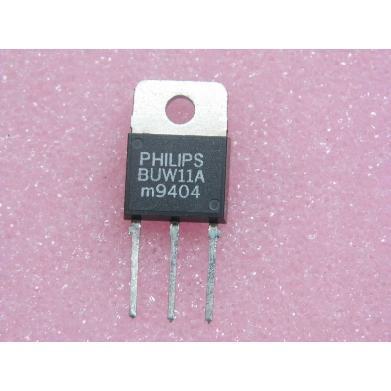 Silicon NPN Power Transistor : BUW11A ~ transistor de puissance BUW11 A (5Q1)