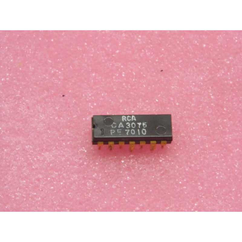 ci CA 3075 ic CA3075 ~ FM IF Amplifier-Limiter,Detector & Audio Preamp. (PLA036)