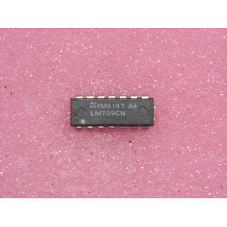 ci LM 709 CN ~ ic LM709CN ~ operational amplifier ~ DIP, 14-Pin (E39G)