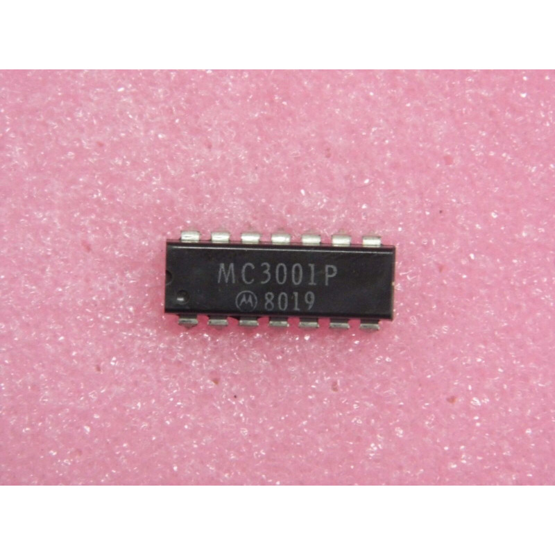 ci MC 3001 P ~ ic MC3001P ~ quad 2-input AND gates ~ DIP, 14-Pin (PLA036)