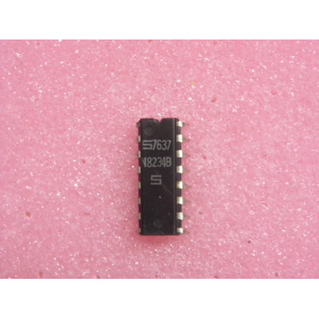 ci N 8234 B ~ic N8234B quad 2 line to 1 line multiplexer inverted output(PLA037)