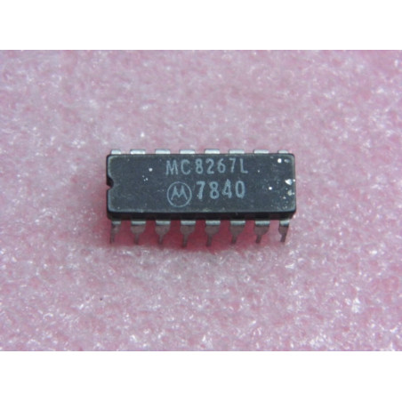 ci MC 8267 L - ic MC8267L - DIP16 boîtier céramique (PLA016)