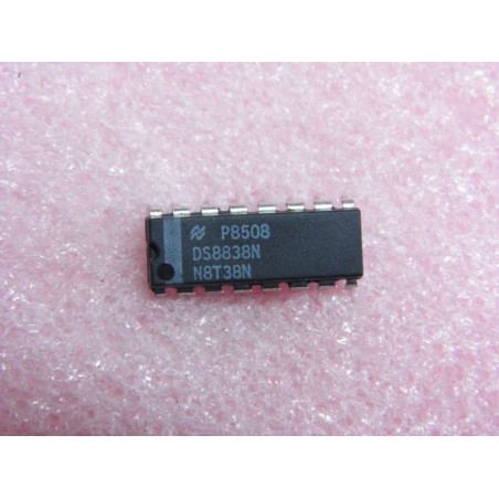 ci DS 8838 N - ic DS8838N - DIP16 - Quad Unified Bus Transceiver (PLA032)