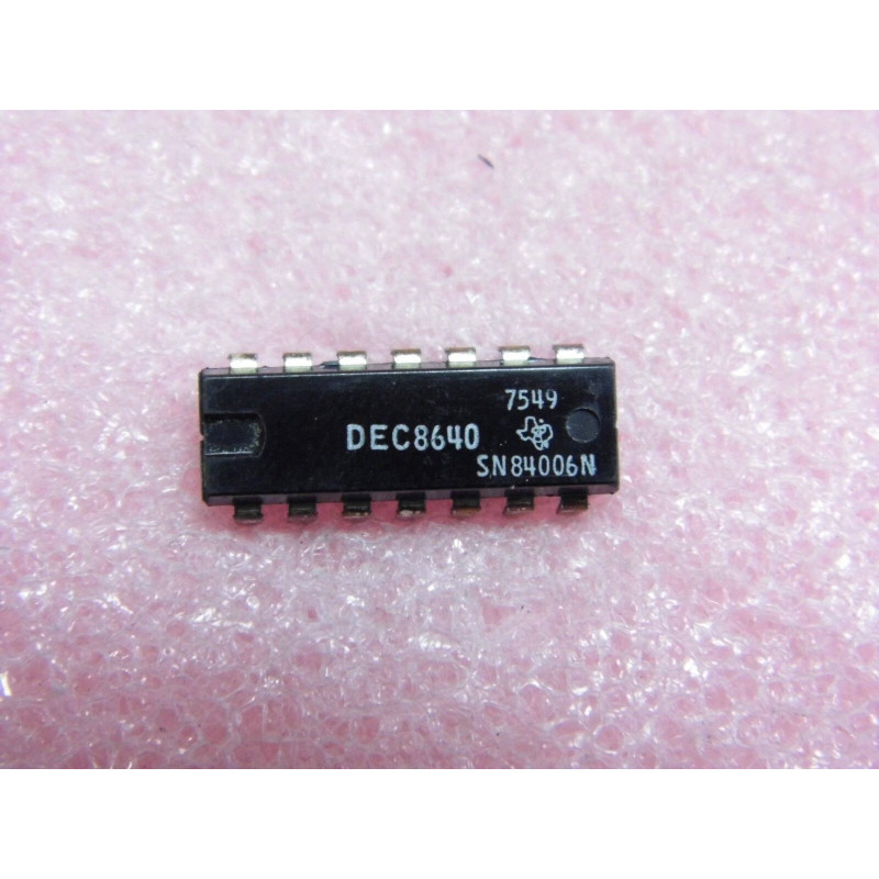 ci  DEC 8640 ( SN 84006 N ) ~ ic DEC8640 ( SN84006N ) ~ DIP14 (PLA032)