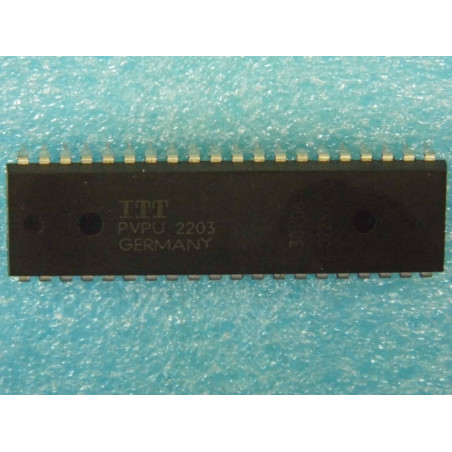 ci PVPU 2203 - ic PVPU2203 - dip40 de chez ITT (PLA031)