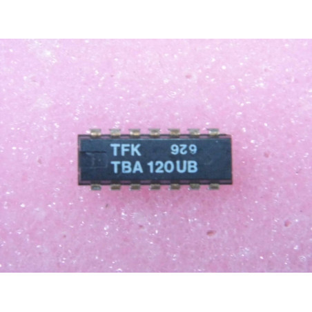 ci TBA 120 UB - ic TBA120UB - TV, Ton-ZF, f. LC-Filter ~ dip14 (PLA031)