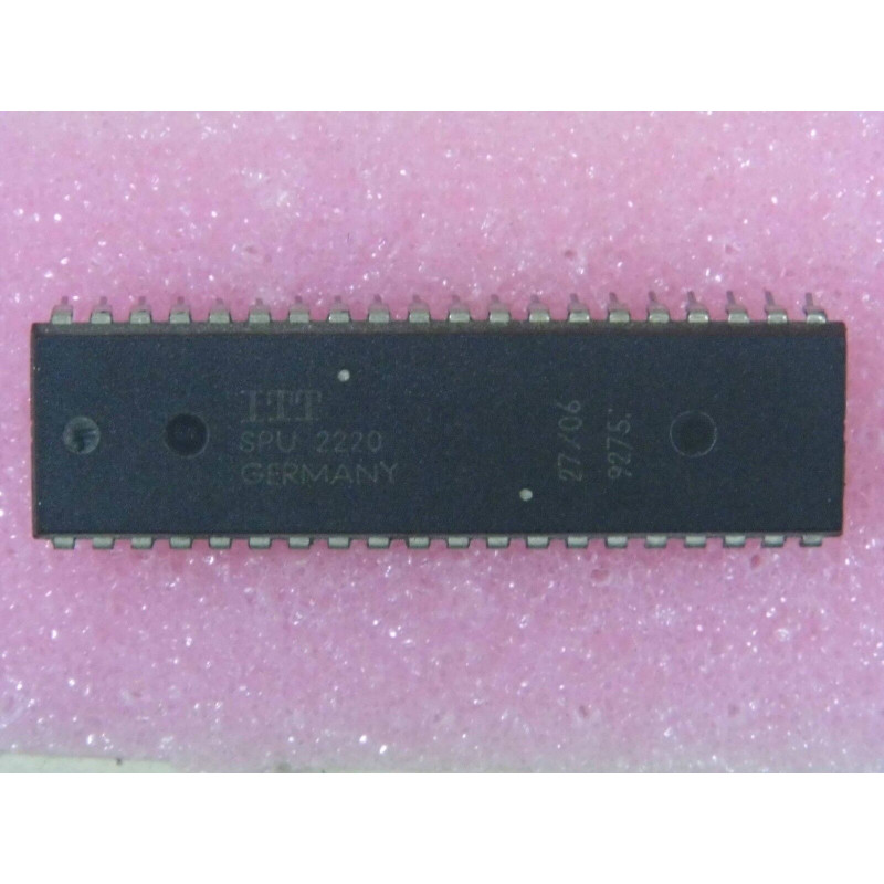 ci SPU 2220 ~ ic SPU2220 ~ CTV, SECAM-Chroma-Processor ~ dip40 (PLA031)