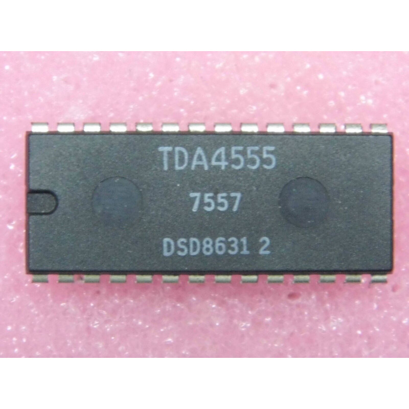 ci TDA 4555 - ic TDA4555 CTV,PAL/SECAM/NTSC Multistandard decoder dip28 (PLA031)