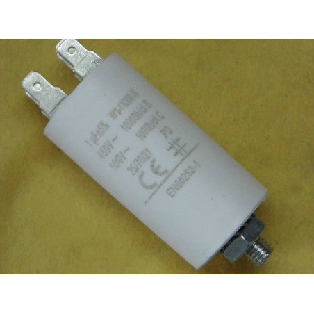 capacitor / condensateur permanent / de démarrage moteur 1µF 1uF 1MF 450v