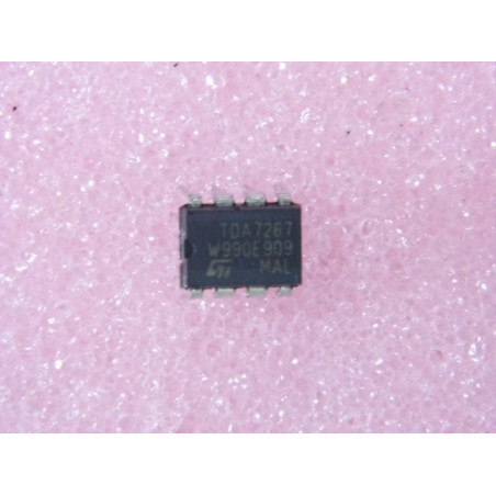 ci TDA 7267 - ic TDA7267 - 2W mono amplifier - dip8 (PLA032)