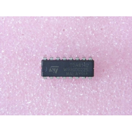 ci TDA 8140 - ic TDA8140 - horizontal deflection power driver ~ 16-Pin (PLA032)