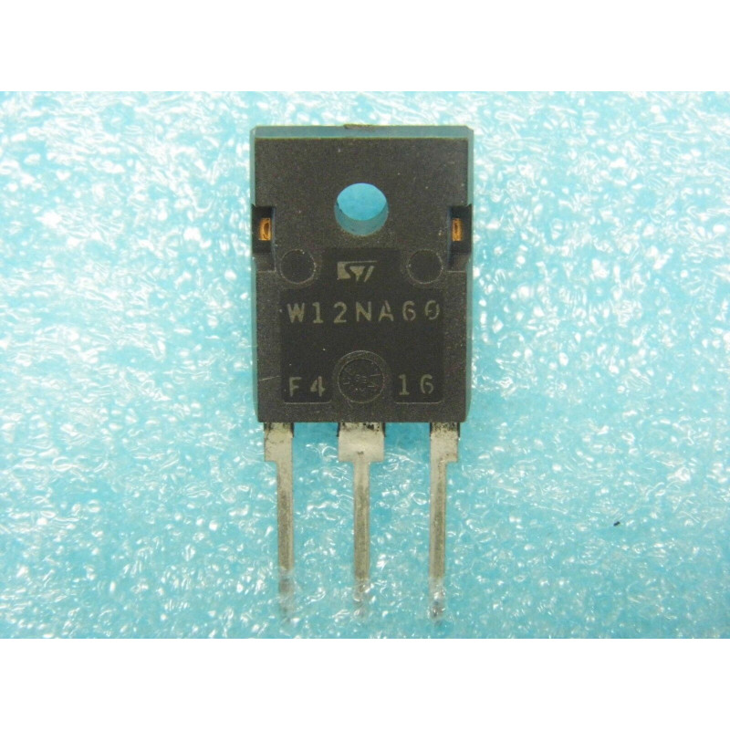 STW 12NA60 STW12NA60 enhancement mode fast power MOS transistor W12NA60 canal N