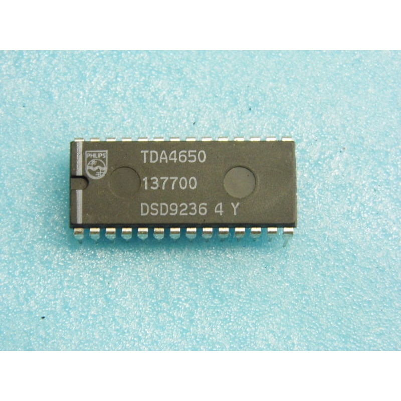 ci TDA 4650 - ic TDA4650 - DIP28 - Multistandard colour decoder... (pla030)