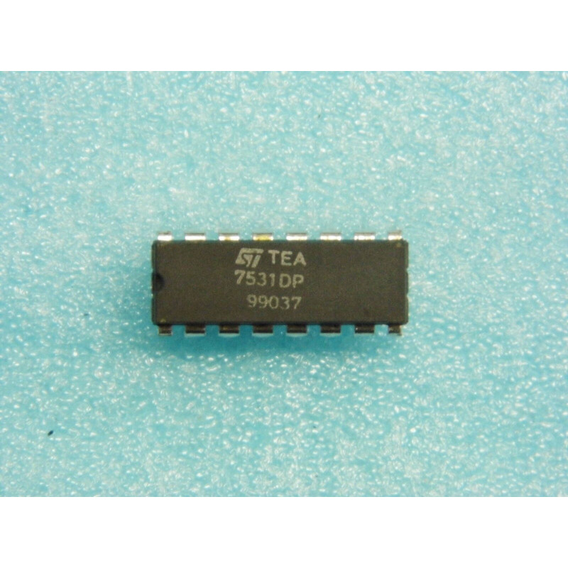 ci TEA 7531 DP - ic TEA7531DP - DIP16 - Monitor Amplifier (pla028)