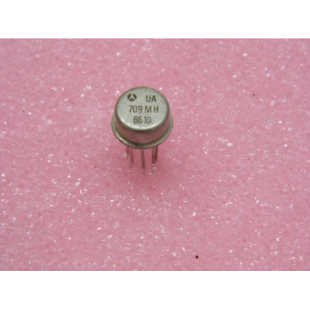 ci UA 709 MH ~ ic UA709MH ~ monolithic high gain operational amplifier, TO99