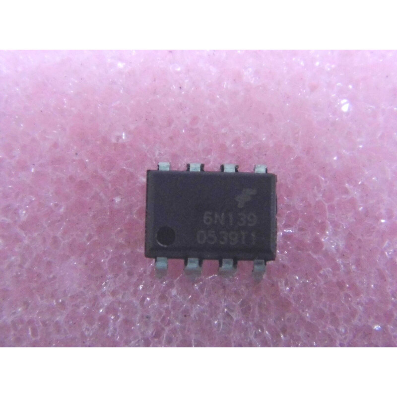 Lot x2:ci 6N139 dip8 High Gain Optocoupler PHOTOCOUPLEUR LOGIQUE INTEGRE(PLA011)