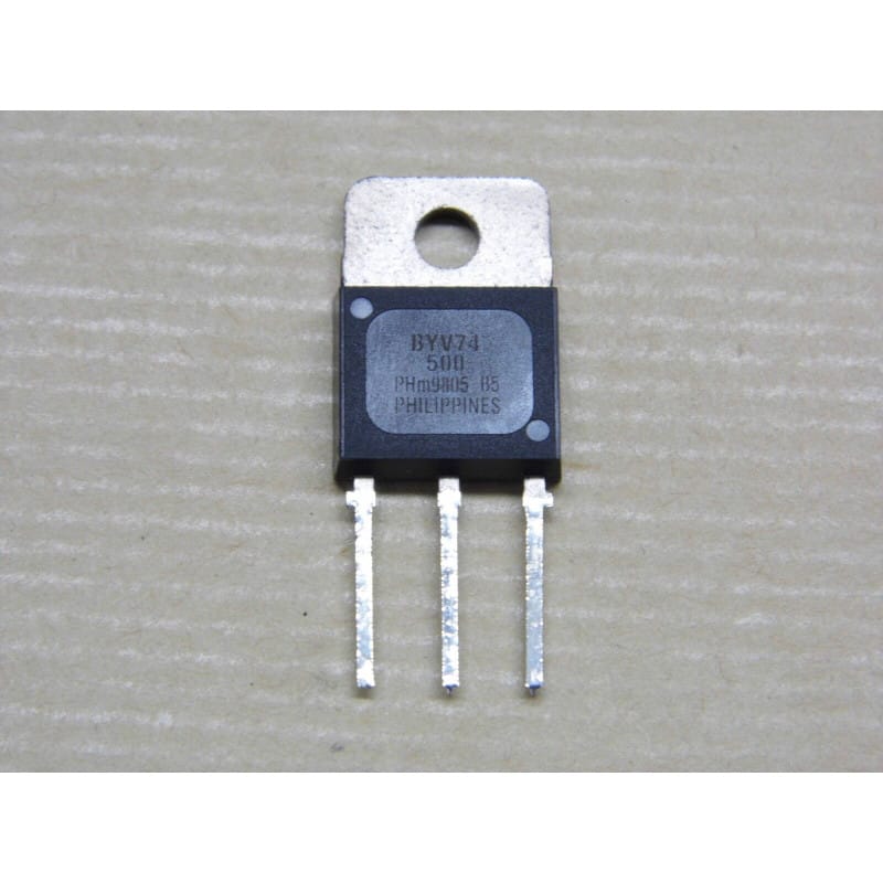 Dual rectifier diodes ultrafast BYV 74 -500 ( diode BYV74-500 )