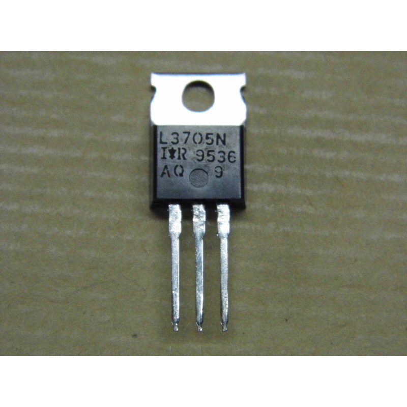 Lot x2 : IRL 3705 N - HEXFET Power MOSFET L3705N - transistor IRL3705N (+A12)