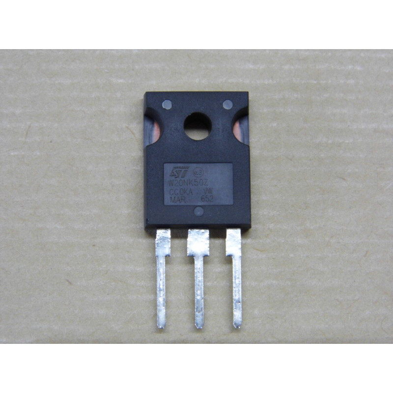 STW 20NK50 Z ~ STW20NK50 N-channel 500V 17A MOSFET transistor W20NK50Z (E39A)