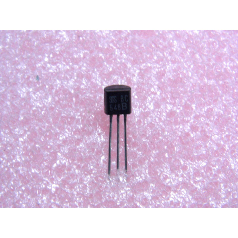 Lot x200 : NPN transistor BC 548 B - BC548B de chez SGS