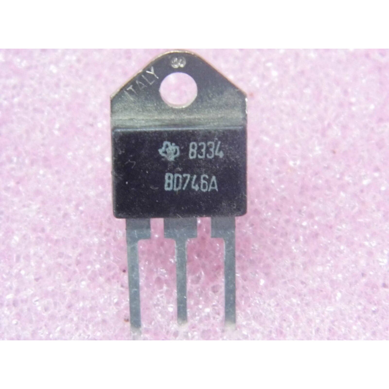 Lot x2 : PNP transistor BD 746 A - BD746A TEXAS