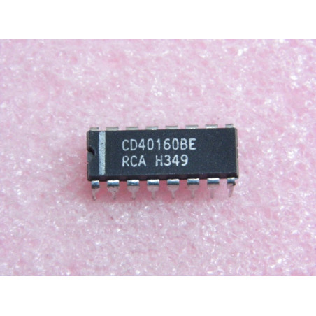 ci CD 40160 BE - ic CD40160BE - DIP 16 (PLA024)