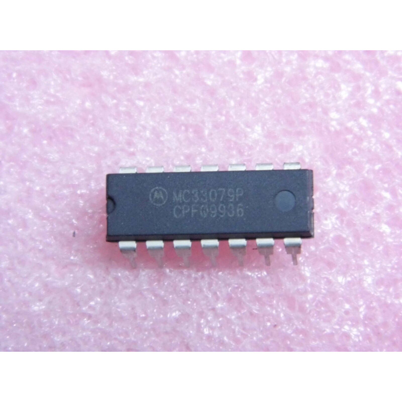 ci MC 33079 P ~ ic MC33079P ~ low noise quad operational amplifier DIP 14 (CI70)