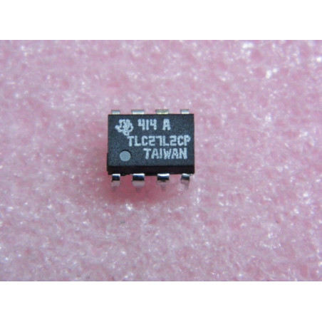 ci TLC 27 L 2 CP - ic TLC27L2CP - DIP 8 (PLA024)