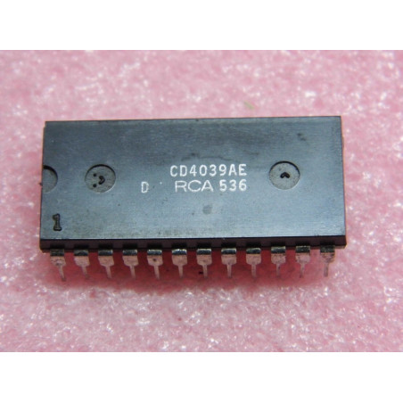 ci CD 4039 AE ~ ic CD4039AE ~ DIP 24 (CI80)