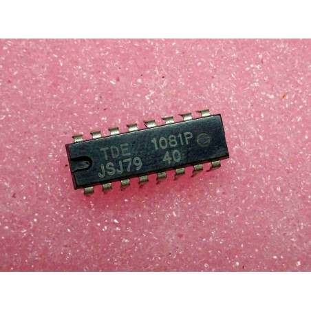 ci TDE 1081 P ~ ic TDE1081P ~ recorder, motorregler/speed control 16-DIP