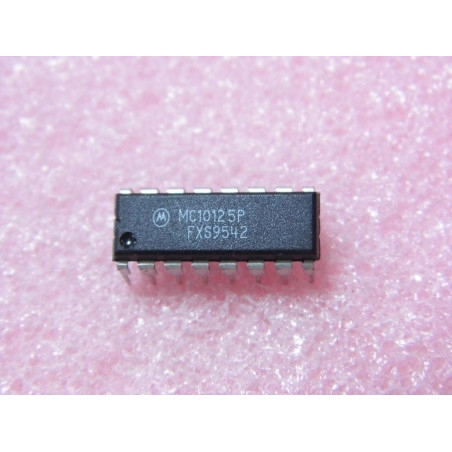 ci MC 10125 P ~ ic MC10125P ~ Quad MECL to TTL Transistor ~ DIP 16 (PLA026)