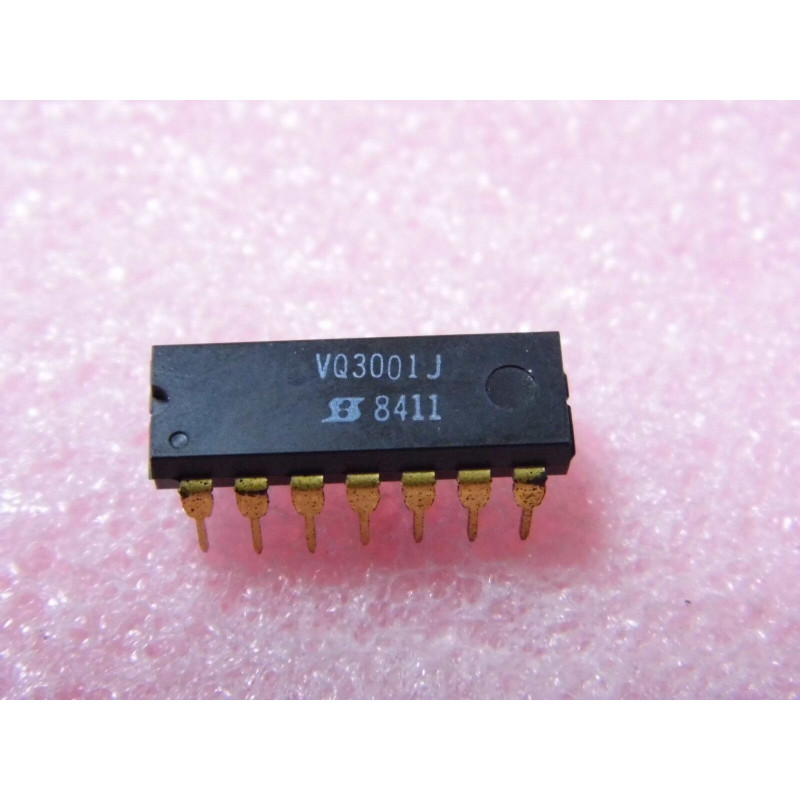 ci VQ 3001 J - ic VQ3001J - DIP 14 pattes dorées (pla026)