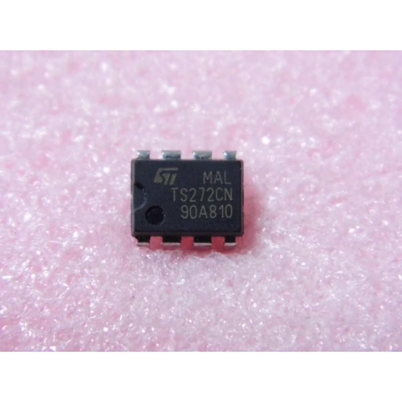 ci TS 272 CN ~ ic TS272CN ~ CMOS dual operational amplifier DIP8 (PLA027)