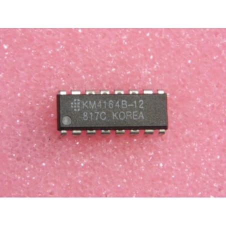 ci KM 4164 B -12 ~ ic KM4164B-12 ~ DIP16 (PLA027)