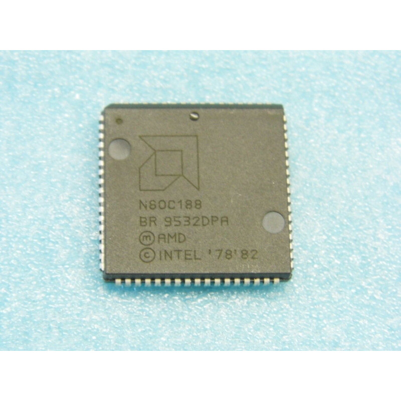 ci N 80C188 - ic N80C188 - PLCC (CMS - SMD)