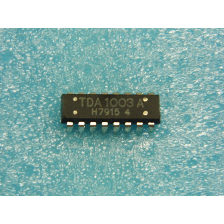 ci TDA 1003 A ~ ic TDA1003A motor regulator and BIAS/ERASE oscillator (PLA019)