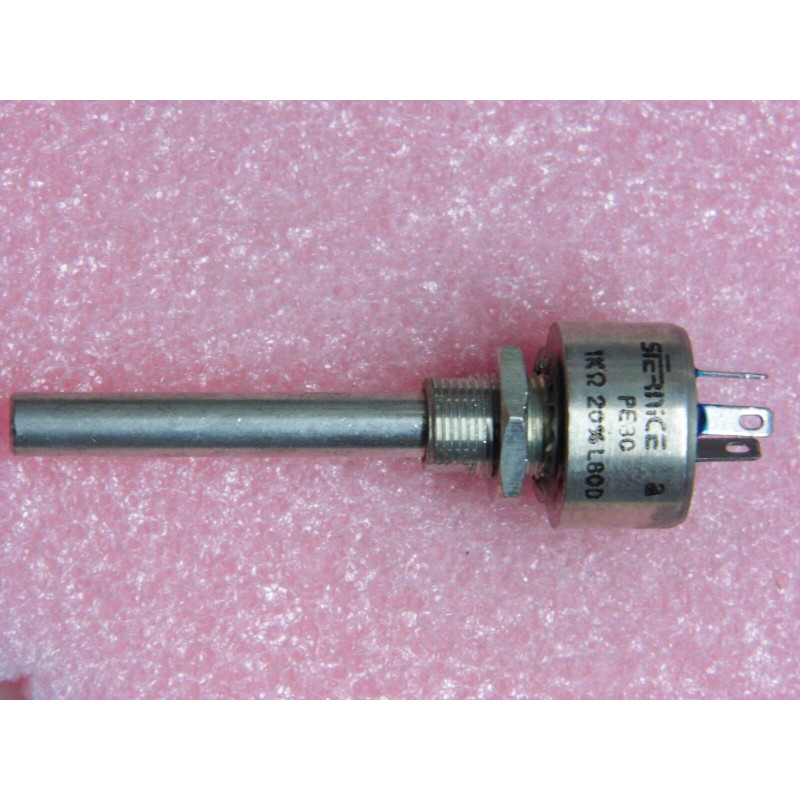 potentiomètre 1K 1 kohms log logarithmique 20% PE30 sfernice (¤)