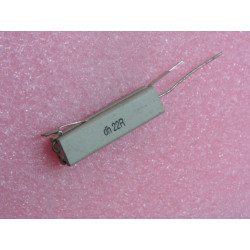 (fuse resistor) résistance fusible cémentée 9x38mm 22R 22 ohms 7W 7watts environ